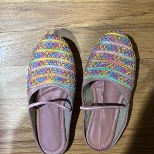 India Boutique Multicolor Kids Slippers